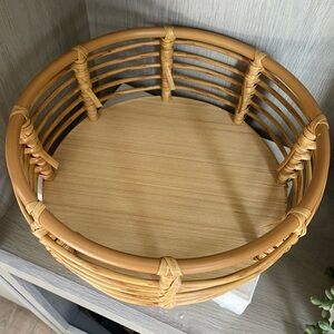 Natural Bamboo Decorative Basket